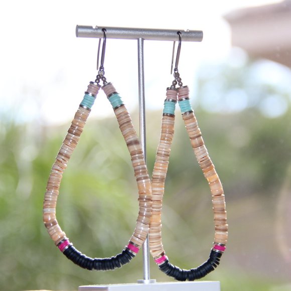 Isabel Marant Victoria Heishi Bead Earrings - Picture 8 of 16